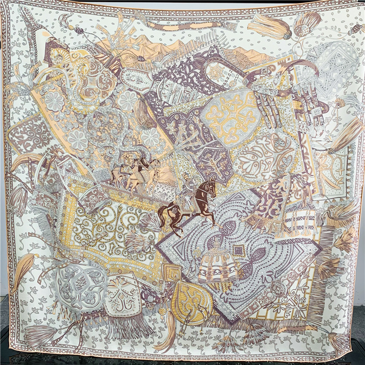 Winter Clothing Hong Kong - Ipek Yün Eşarp 135 CM Lüks